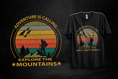 Adventure T-shirt Design adventure t shirt adventure t shirt design camper t shirt design camping t shirts custom t shirt design illustration t t shirt t shirt adventure t shirt design t shirt designer t shirts tshirt tshirt design typography typography tshirt