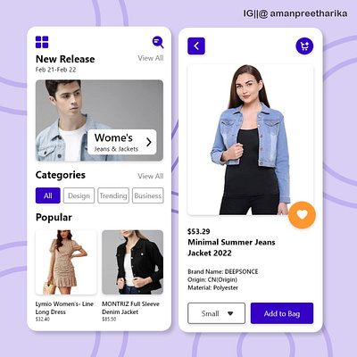 Women's cloths UI kit 3d animation app branding design graphic design illustration logo motion graphics typography ui ux vector