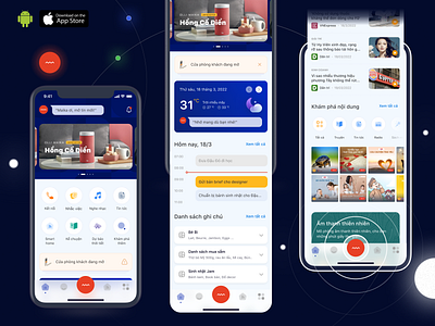 MAIKA : Vietnamese Virtual Assistant App Concept, Ui/Ux Design app app design creative figma graphic design minimal mobile app mobile concept mobile theme mobile ui smart home smart home ui ui ui design ui ux design ux ux design visual