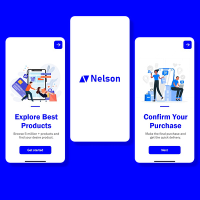 Ecommerce App- UI Design 3d animation app branding design graphic design illustration logo motion graphics typography ui ux vector