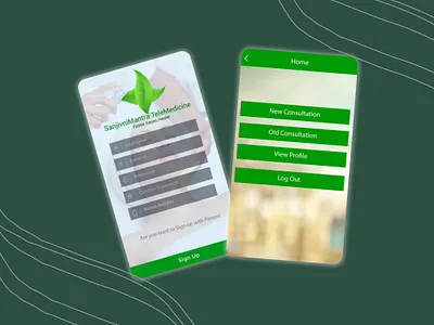 Sanjivni Mantra app branding design graphic design illustration logo typography ui ux vector