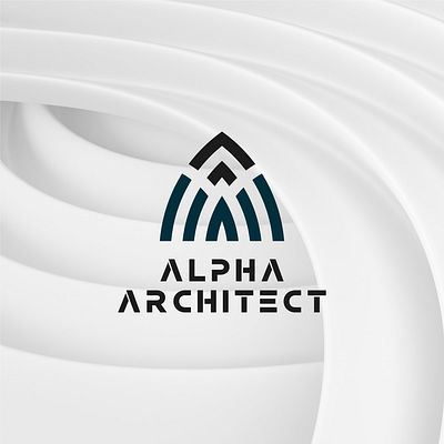 Alpha Architect Branding branding design graphic design illustration logo typography vector