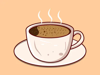 Coffee cup vector illustration animation app branding coffee cup design graphic design illustration interior logo vector vector illustration