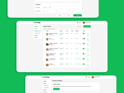 UX Case Study: Horego Supplier Product Database (2022) b2b ecommerce grocery horego marketplace printerous ui web design