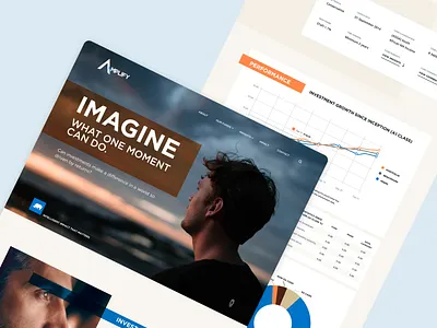 Amplify Brand and Website Relaunch design ui ux