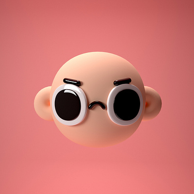 Emotions 01 3d art 3dmodeling character design cinema4d design illustration render vray