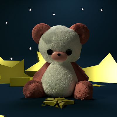 Fur On 3d art 3dmodeling arttoy character design cinema4d design render renderfur vray