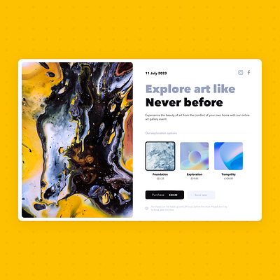 Art Card Idea art clean design graphic design illustration minimal ui ux