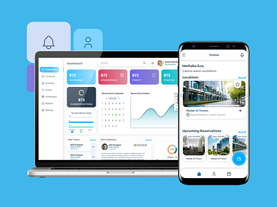 Kollektif House Booking App&Dashboard animation app design mobile app design mobile ui ui