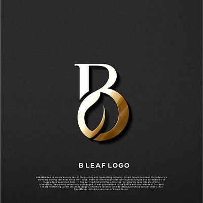 B leaf logo 3d animation branding graphic design logo motion graphics ui