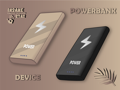 Stylish PowerBank (Banner/Post Ad) ad ado adobe illustration banner ad bedding color branding device electronics graphic design illus illustration phone powerbank style vector