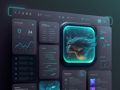 UI Dashboard Concept clean dashboard design ui ux web