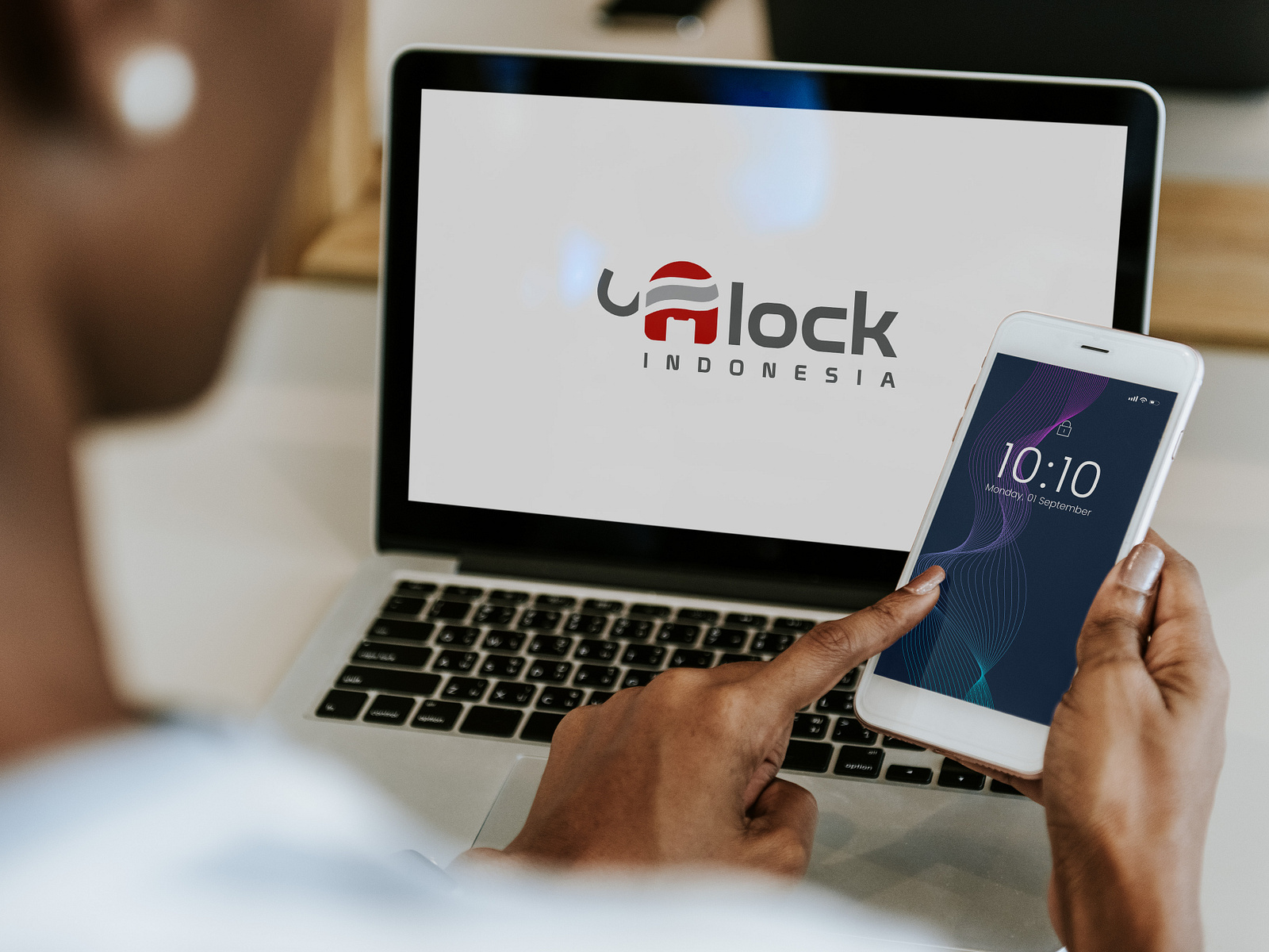 LOGO UNLOCK INDONESIA by Saintstudio on Dribbble