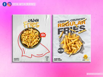 Social Media Creative Ads Design for Restaurant- Graphic Design branding design graphic design icon illustration logo minimal motion graphics ui ux vector