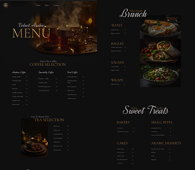 Restaurant Menu graphic design menu restaurant