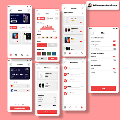 Another Apple Store App adobe xd design figma icon illustration ui webdesign website