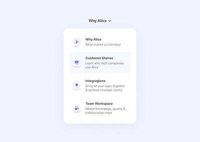 Flyout-Menu UI Design clean components dropdown dropdown menu edgy figma header navigation hover hover state mega menu meganav menu minimal modal navigation search result states ui ui elements uikit