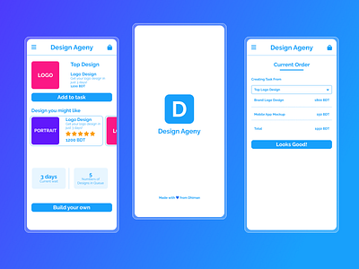 Design Agency | High-fidelity Prototype agency app agency ui design app ui branding design design agency app ui figma figma design flat google ux certified google ux design graphic design ui ui design ux ux design