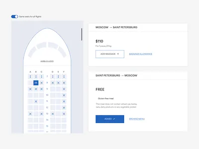 Flight Services aviation booking booking service design design system flight flight booking plane product design research service service design shopping tickets ui ui kit uiux ux web design website
