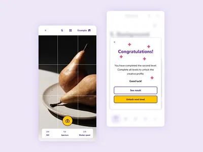 Hocus Focus mobile app app colors design education infinum academy mobile app photography ui ux