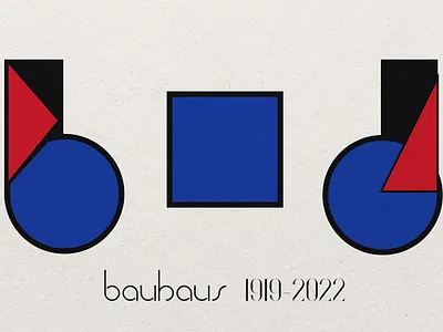 Bauhaus is not dead bauhaus branding design digital illustration flat france graphic design illustration logo ui vector