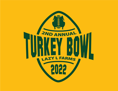 Turkey Bowl 2022 T-Shirt Design adobe illustrator design freelance graphic designer graphic design graphic tees illustration logo print design t shirt t shirt design typography vector
