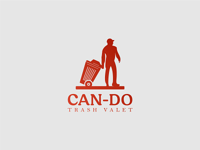 Trash Valet Logo Design branding identity logo logos stunning trash trashcollection unique valet
