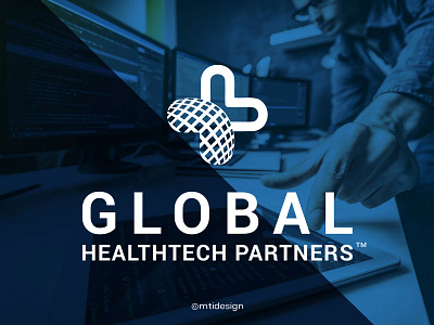 Global HealthTech Partners™ | Logo design | Branding a b c d e f g h i j k l m n abstract brand guidelines brand identity brand manual guidelines branding corporate guidelines development digital health global graphic design health tech icon logo logodesign mtidesign o p q r s t u v w x y z software tech logo technology