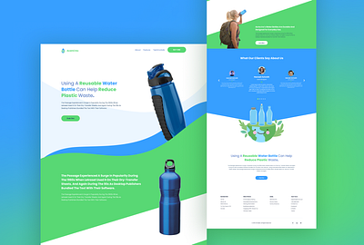 Day 3 : Landing Page Daily UI Challenge design designer graphic design landing page mobile app ui uiux user experience ux website