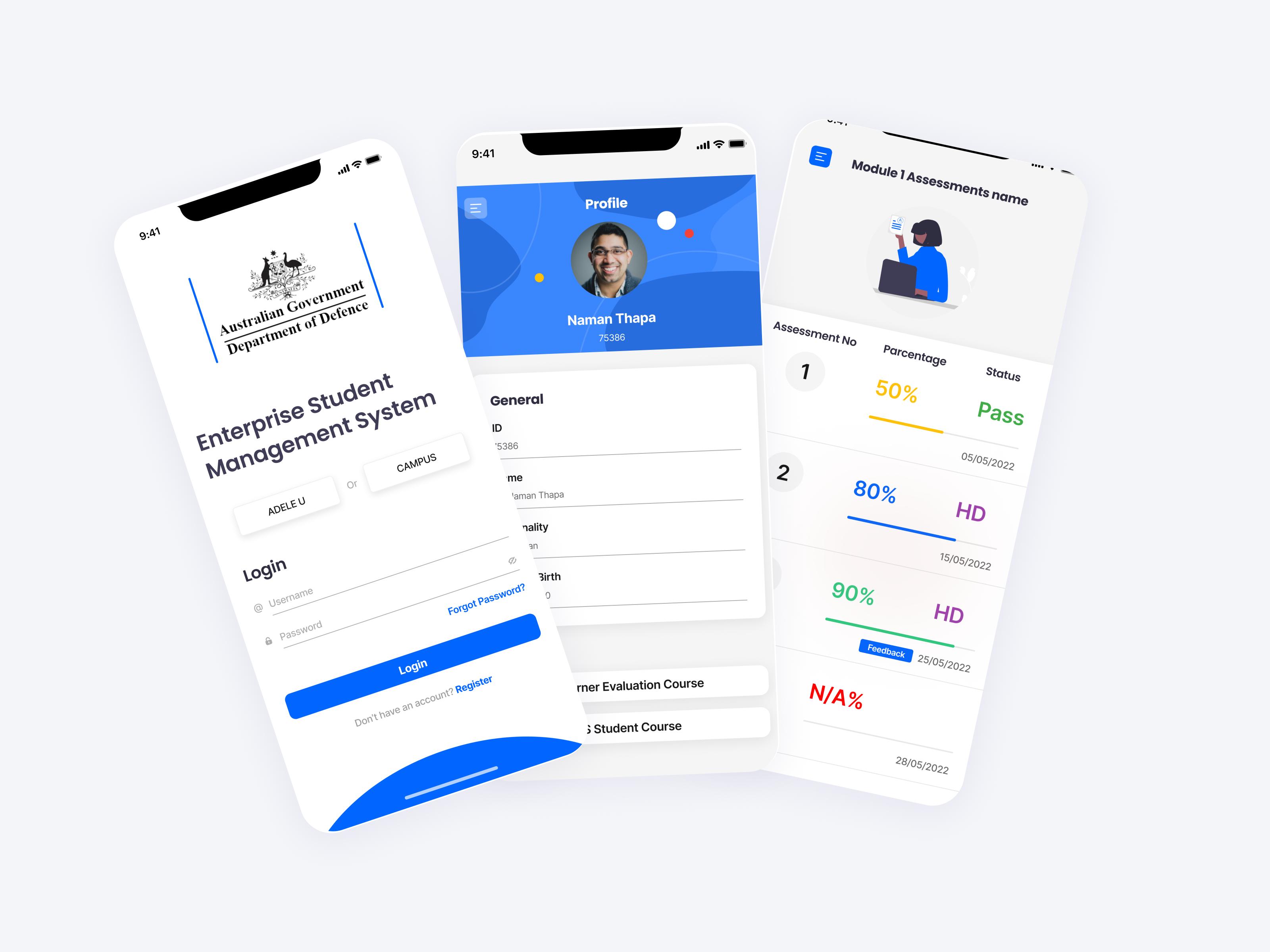Example of Mobile App Design (8 10 Screens)