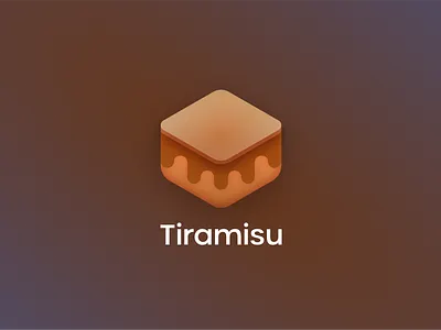 App Icon Design - Tiramisu. 3d 3d icon dessert dessets graphic design icon icon design iconography icons logo logo designer logodesign sweet sweets tiramisu tiramisu icon