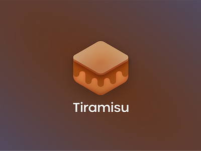 App Icon Design - Tiramisu. 3d 3d icon dessert dessets graphic design icon icon design iconography icons logo logo designer logodesign sweet sweets tiramisu tiramisu icon