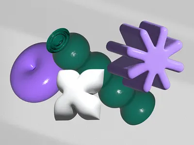 3D Shapes 3d adobe illustrator branding color color pallete design graphic design illustration illustrator vector