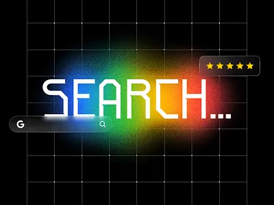 Blog Post Design branding design google gradiant graphic design logo mash search typography ui ux vector web design