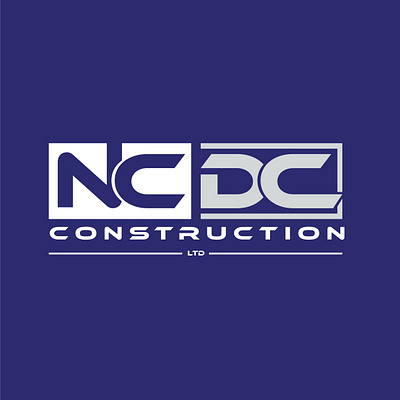 NCDC CONSTRUCTION branding business logo creative logo custom logo design graphic design graphic design service illustration logo logo design logo maker minimalist modern professional logo real estate unique logo