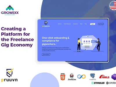 Pruuvn - Freelance Gig Economy mvp development web app development