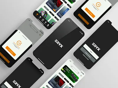 Gaming materials APP UI/UX Design app branding graphic design logo typography ui ux