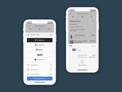 Ria finance - payment gateway app checkout process ecommerce finance minimal mobile ui payment payment gateway ui ux