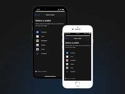 Onboarding to web3 NFT marketplace app blockchain cryptocurrency dailyui dapp design minimal mobile ui nft onboarding sign in ui ux
