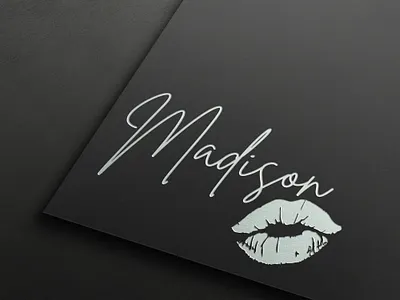 Medison Feminine Logo amazing logo design animation branding feminine logo feminine logo design graphic design logo logo design unique logo