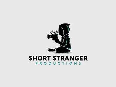 Short Stranger Productions Logo creative logo design illustration logo design logo design