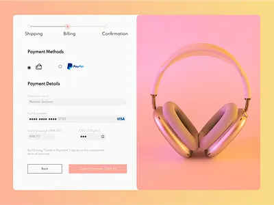 Daily UI 013-Checkout Page cardcheckout checkout page credit card info figma information payment methods ui