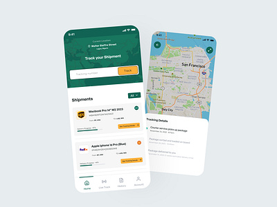 TRAIVE - Shipment Tracking Made Easy app appdesign delivery design order package shipment ui uiux web webdesign