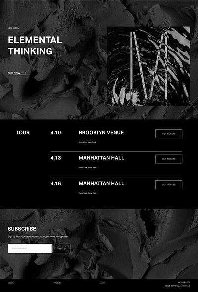Kitui - Website Template - Squarespace app art blog concept design graphic design online store photography squarespace squarespace design template theme ui ui design uiux ux ux design web design web development website