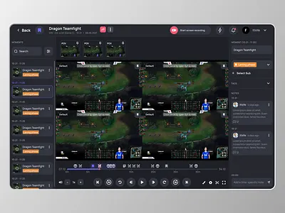 Video hosting / Streaming platform design uiux