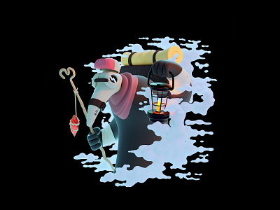 Plague Doctor 3d blender creepy mask plague doctor