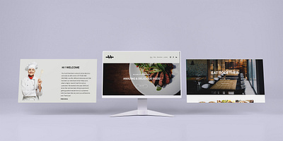 A SQUARESPACE RESTAURANT WEBSITE branding design graphic design illustration logo squarespace squarespace website ui web design