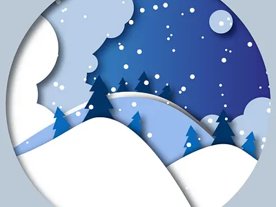 Snow christmas mood design falling graphic design holidays illustration vector