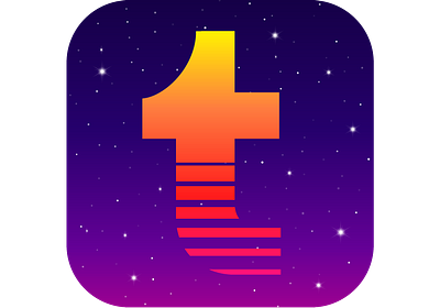 Tumblr app icon 1980 80s arcade blue design illustration lined logo retrowave sun synthwave vector