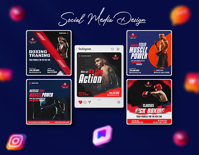 Social Media Post Design Templates, Sports Flyer, Gym Banner. ads banner branding facebook banner fitness google ads gym banner gym flyer gym post gym poster instagram post social social media social media post design sport banner sport poster sports post